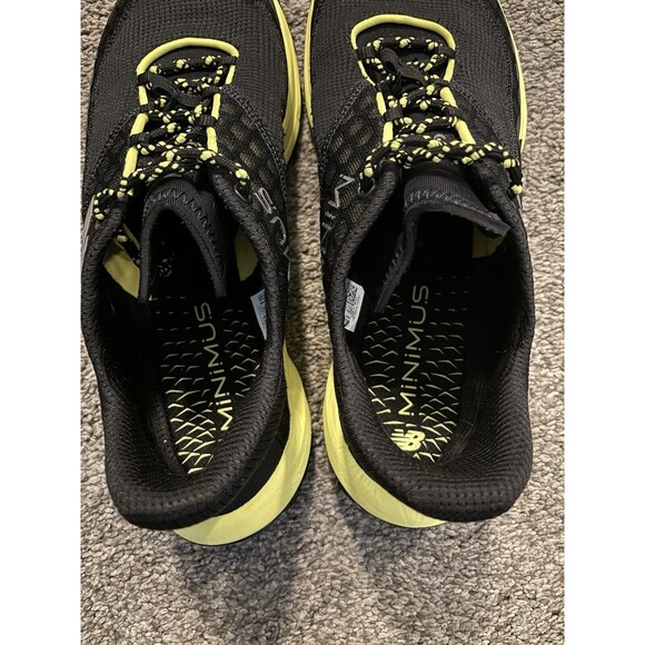 New Balance NB minimus Trail LY1 MTM10LY1 Size 10.5D BLACK YELLOW Trail Running - Picture 7 of 8
